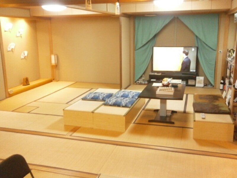 ゆったりとくつろげるスペース