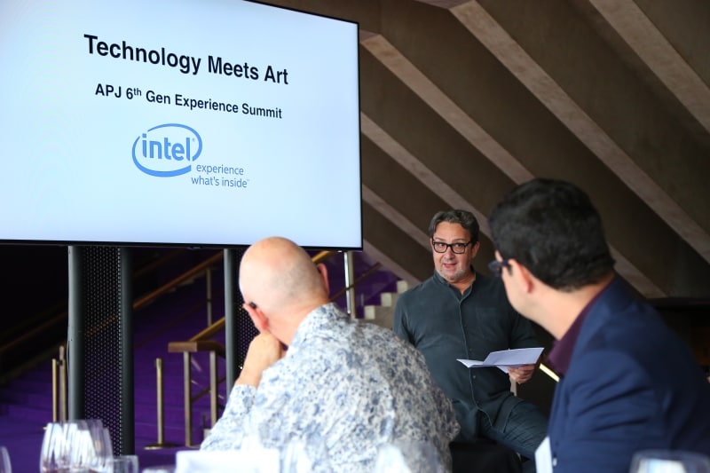 Vivid Sydneyについて語るIgnatius Jones氏