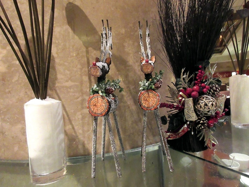 トナカイのオブジェ