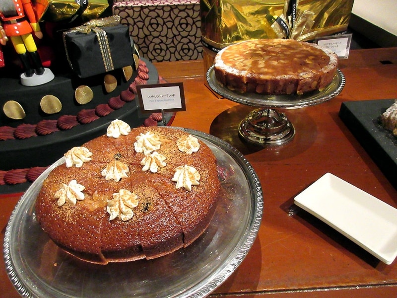 ソフトジンジャーブレッド、クリスマスアーモンドフルーツケーキ