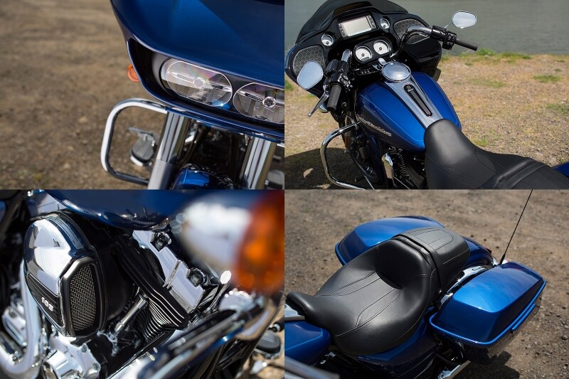 デュアルヘッドライトが独特の雰囲気を醸し出すロードグライド