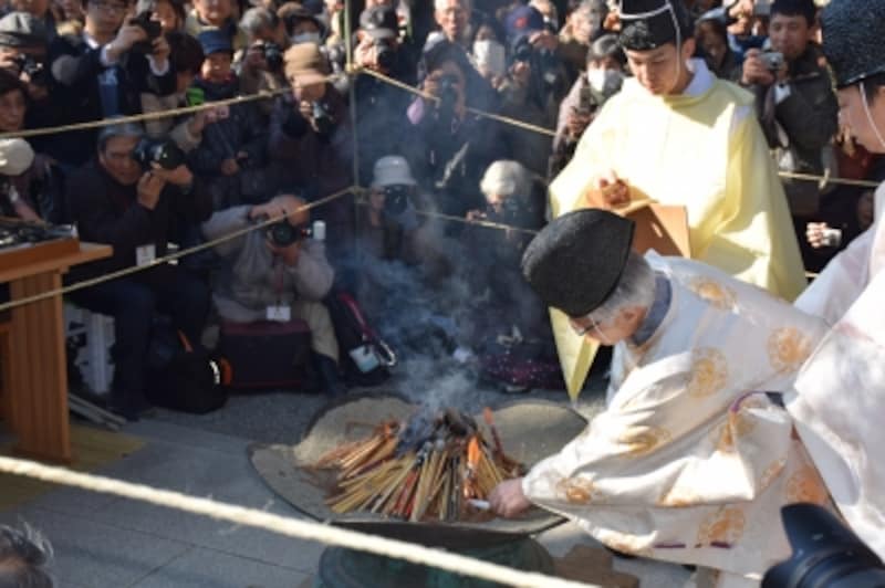 筆供養(荏柄天神社)