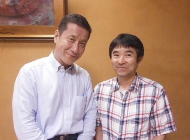 豊川孝弘七段とガイド