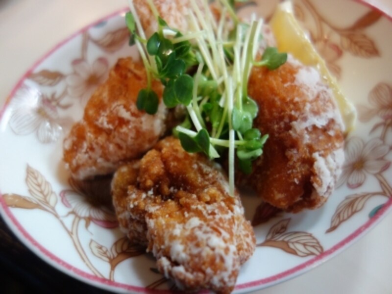 鳥の唐揚げ400円