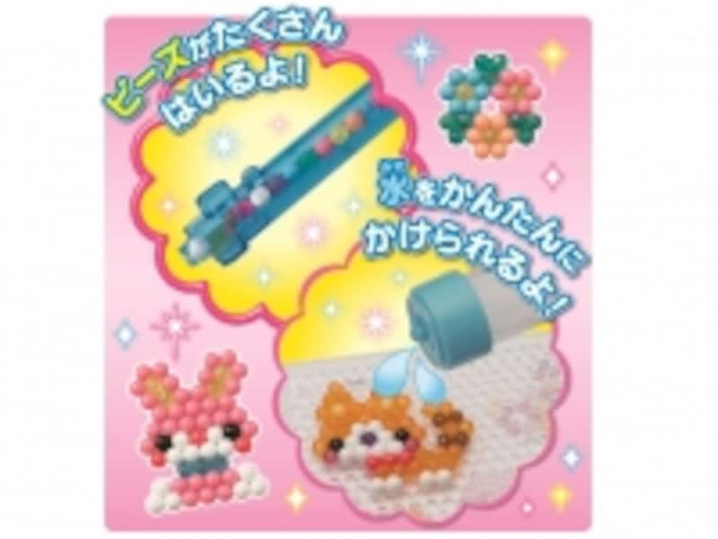 専用のペンとスプレーが作品作りを楽しくサポートします