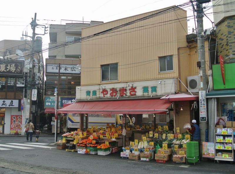 「矢向」駅周辺の商店