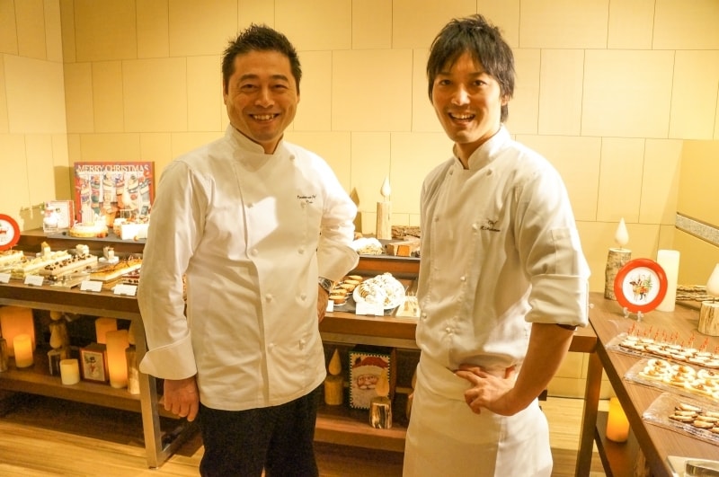 左:ペストリー・ベーカー料理長 佐藤浩一さん /右:スーシェフ 仲村 和浩さん