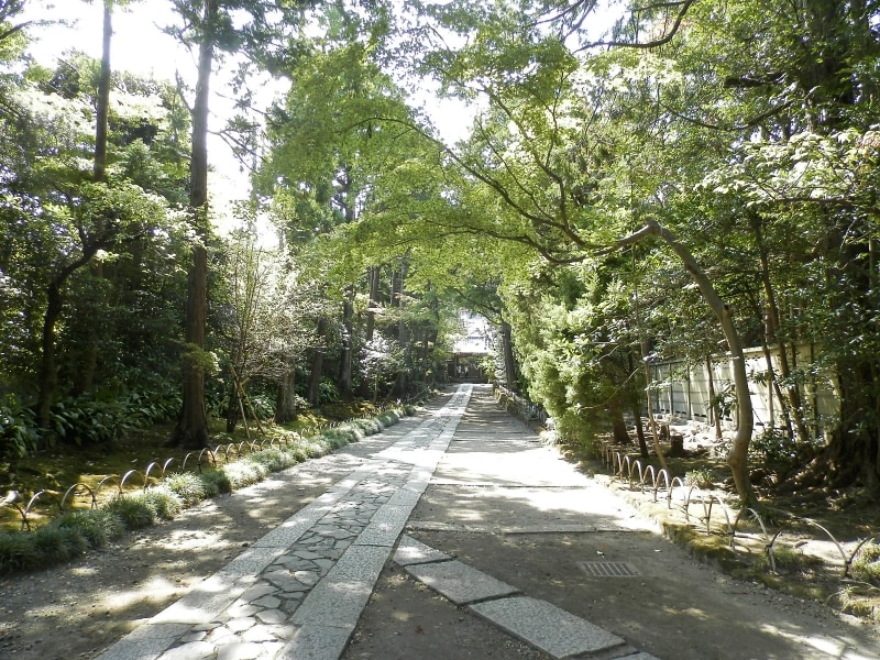 寿福寺の参道