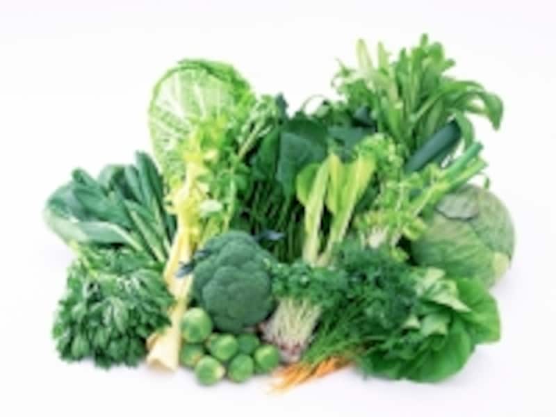 葉物野菜の冷凍保存