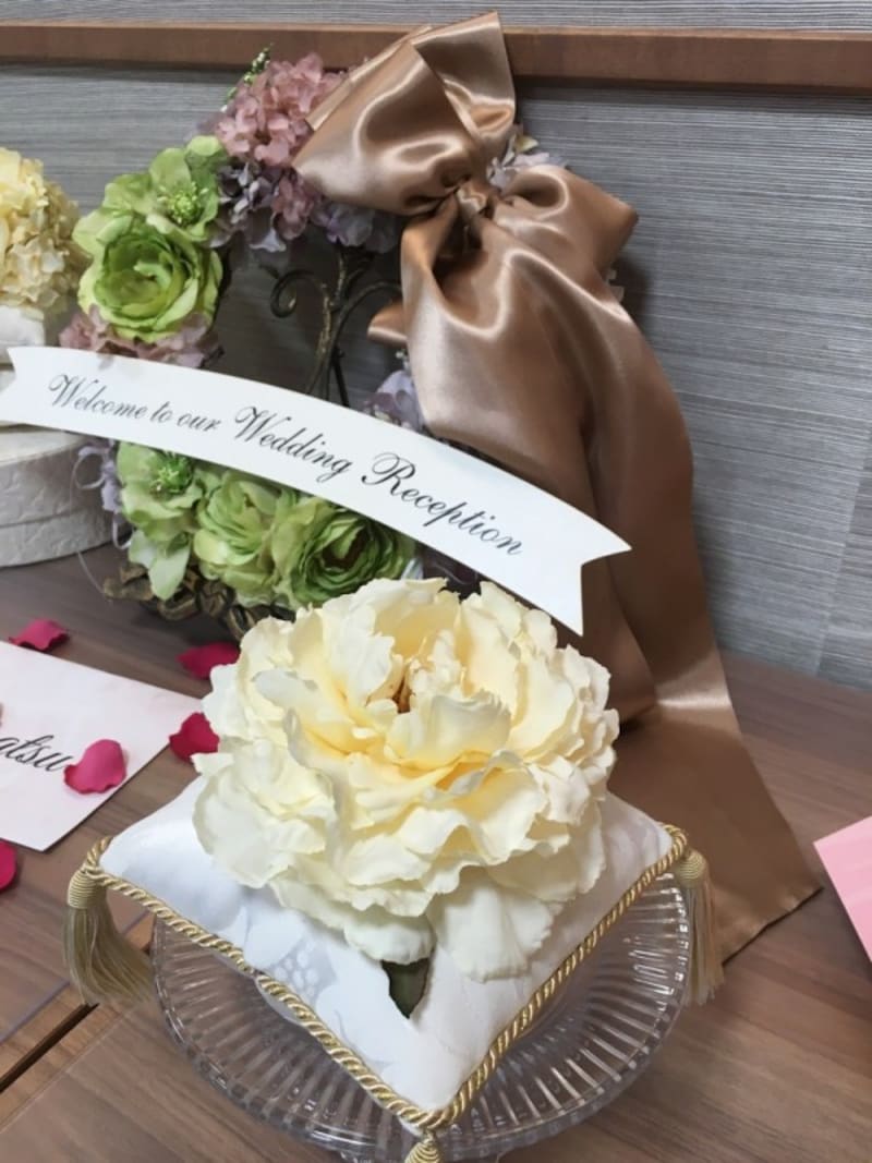 Sweet Ringsのリングピロー