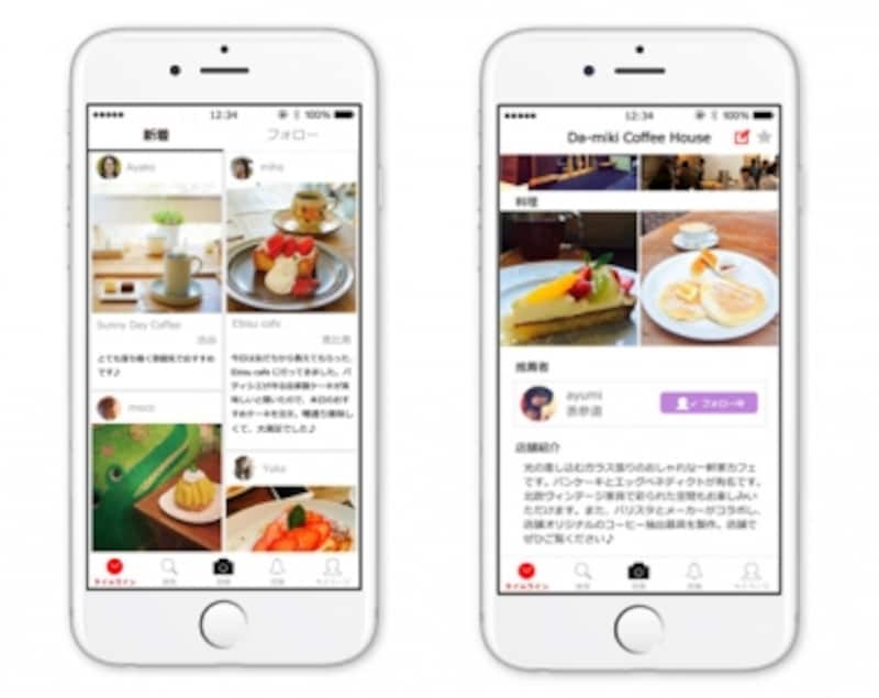 カフェ好きが繋がるアプリ cafesnap リニューアル グルメトピックス all about