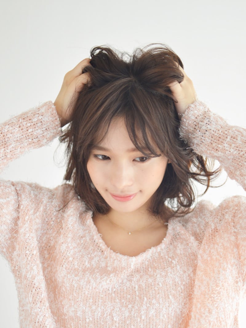 表面もくしゃっと握る