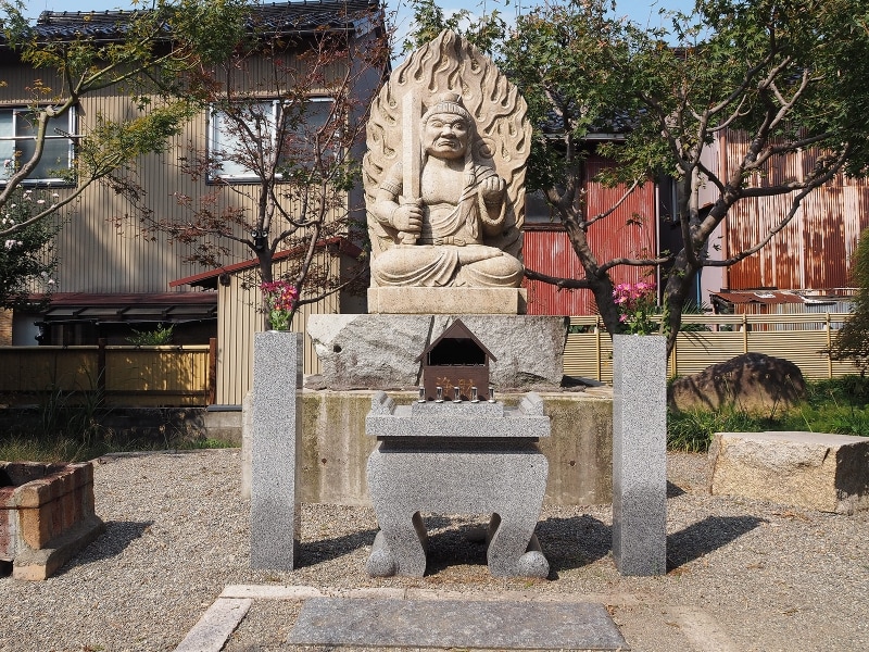 白不動様＠香林寺