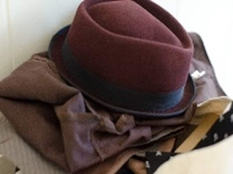 ニオイがつきやすいのが帽子