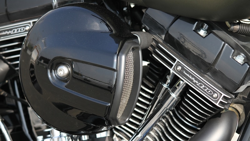 最高峰カテゴリー［CVO］に搭載される排気量1,801ccの［スクリーミンイーグル・ツインカム110エンジン］