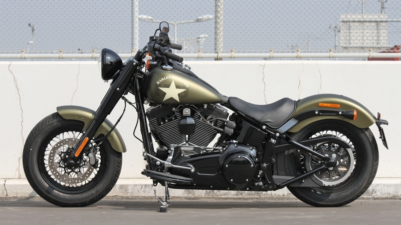 ハーレーダビッドソン FLSS ソフテイルスリムS(2016) レフトビュー