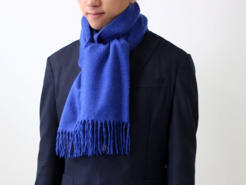 メンズにおすすめなマフラーの巻き方