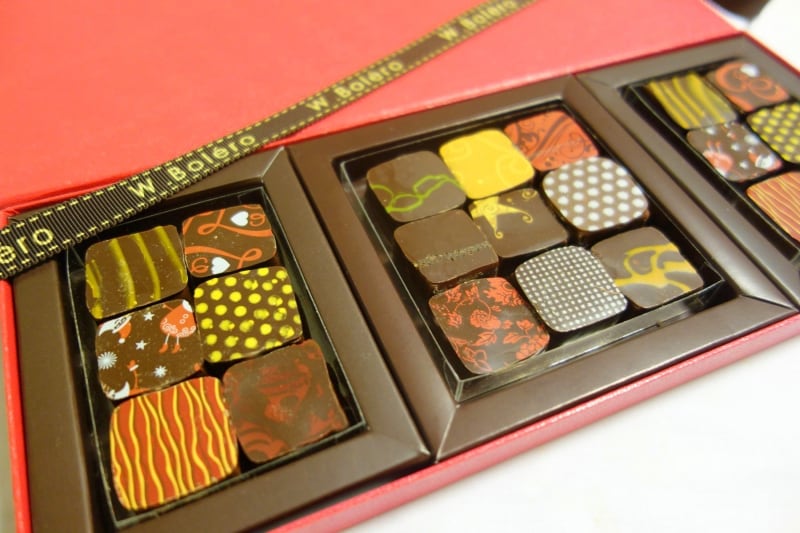 すぐにW.ボレロとわかるオリジナルデザイン