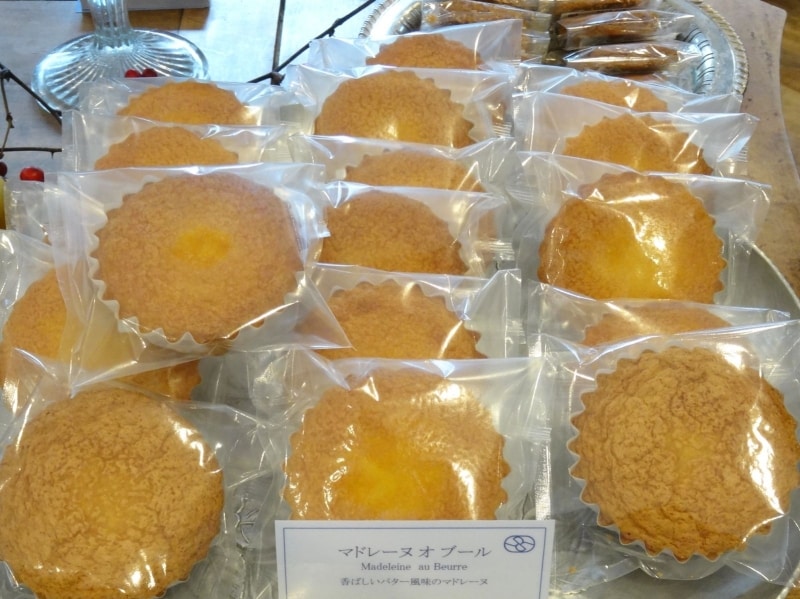 「Ryoura」の「マドレーヌ オ ブール」（1個税抜223円）