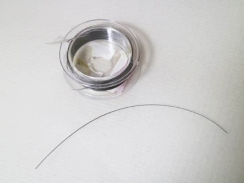 画像のワイヤーの太さは38番