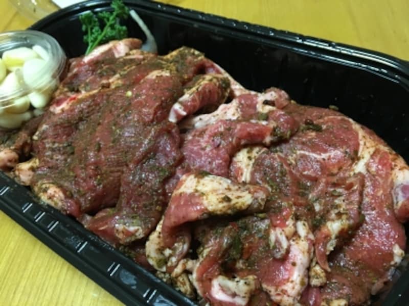 コストコのジャーマンポークステーキを使ったバーベキューレシピ