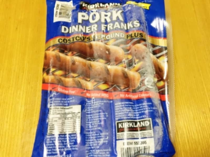 KIRKLANDのポークディナーフランク