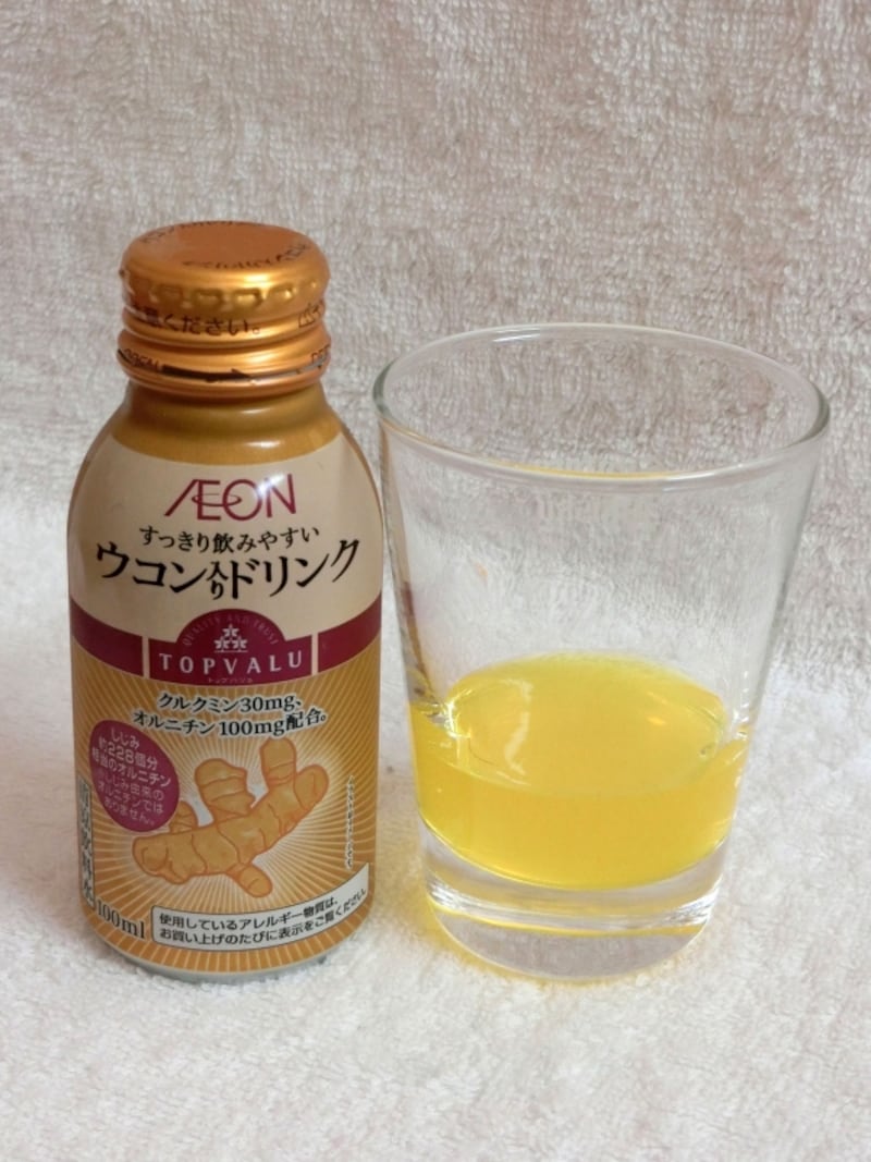 イオントップバリュウコン入りドリンク