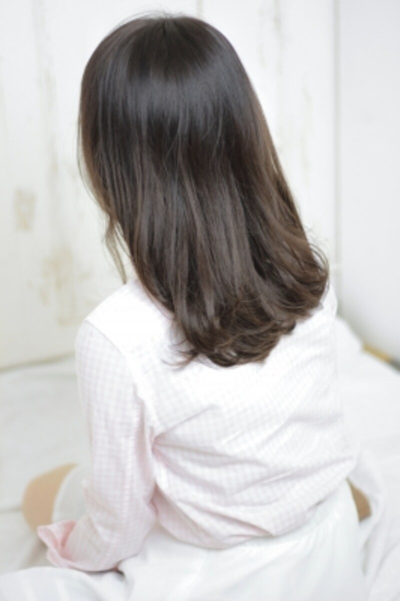 2 2 お手入れ楽チン 石原さとみさん風黒髪ミディアムヘア ヘアスタイル 髪型 All About