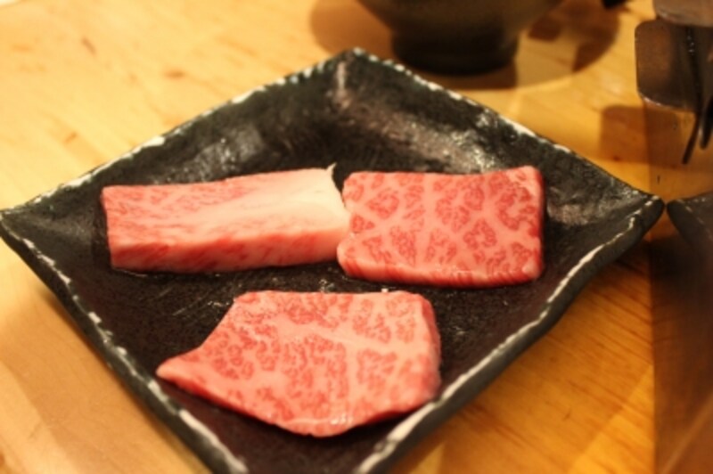 サーロイン、ウチモモ、イチボ