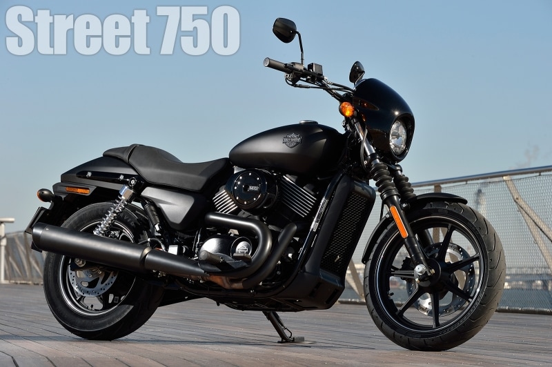 ハーレーダビッドソンの新型水冷モデル［ストリート750］