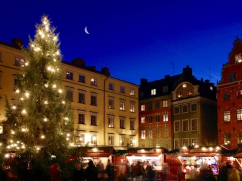 ストックホルムのクリスマスマーケット スウェーデン All About