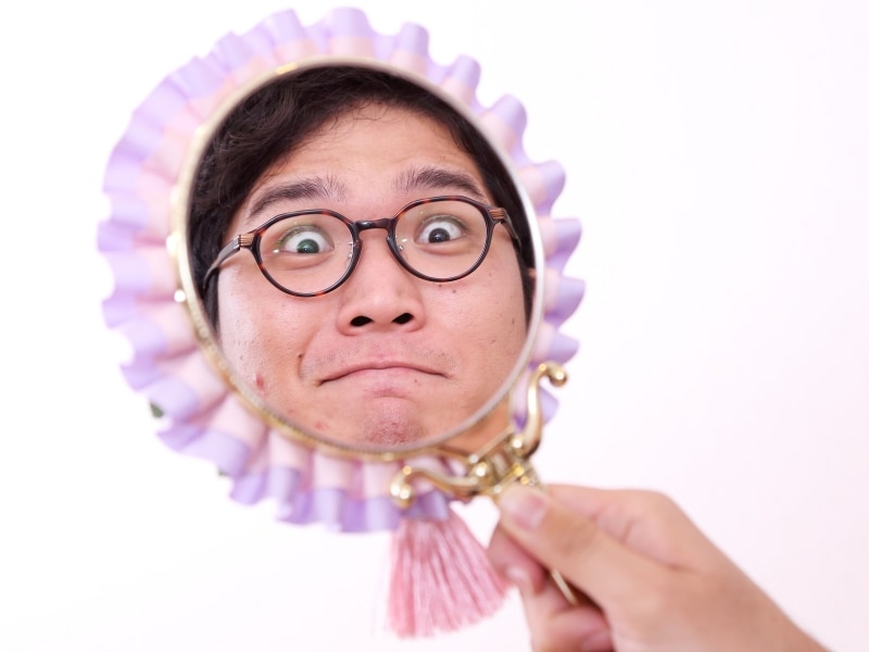 トシ子ちゃん直伝「楽屋ミラー」