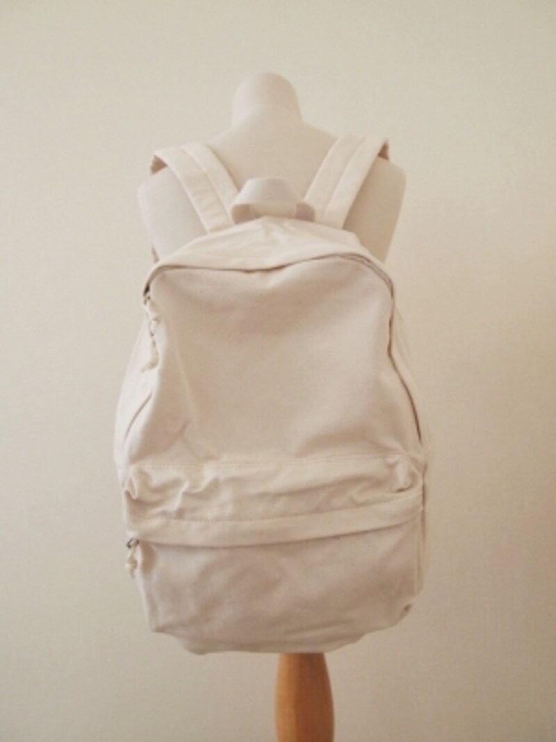 撥水オーガニックコットンリュックundefined３９８０円