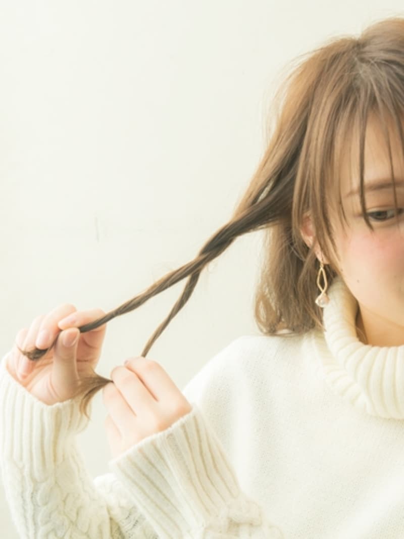 なるべく耳から離さない