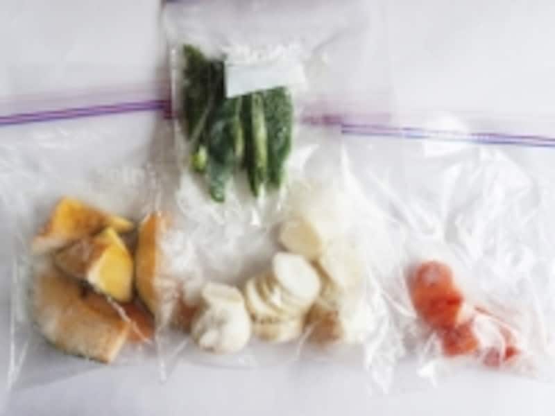 根菜の冷凍保存