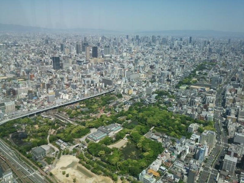 ハルカス300からの眺め(6)/北西方向