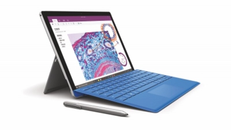 2 in 1タブレットの代表例、Surface Pro 4