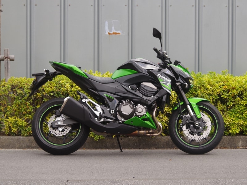 Z800 サイドビュー