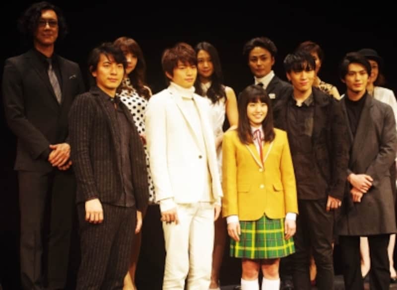 『花より男子The Musical』制作発表記者会見にて。(C)Marino Matsushima