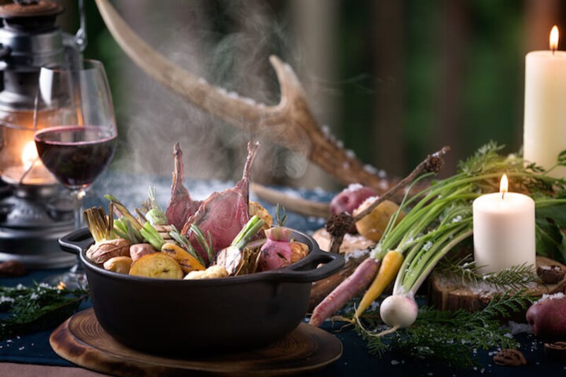 冬のジビエディナー