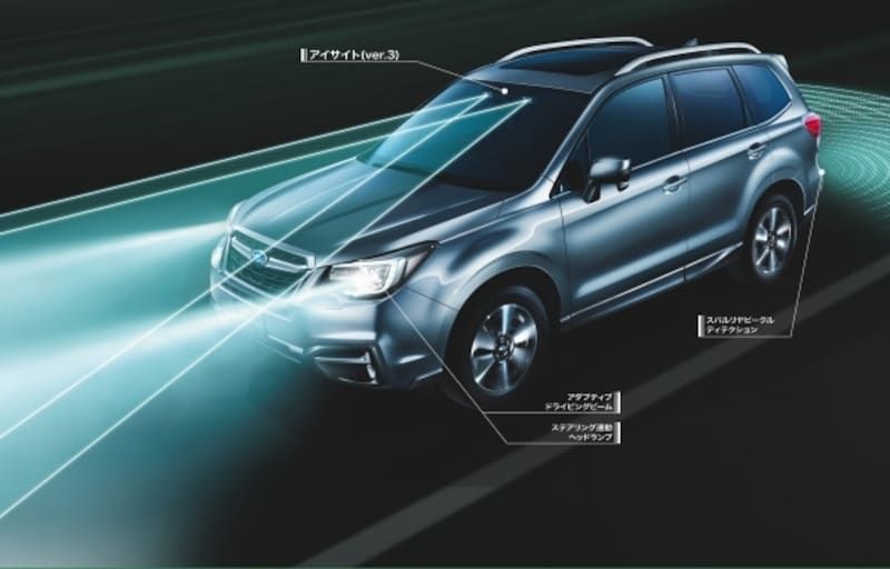 アイサイトver.3の採用はもちろん、スバル初のLEDハイ&ロービームにも注目