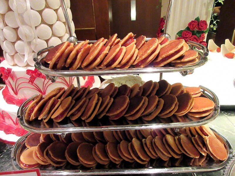 苺ジャム あんこ きな粉入りどら焼き