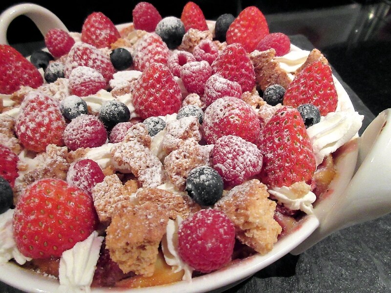 いちごのフラン