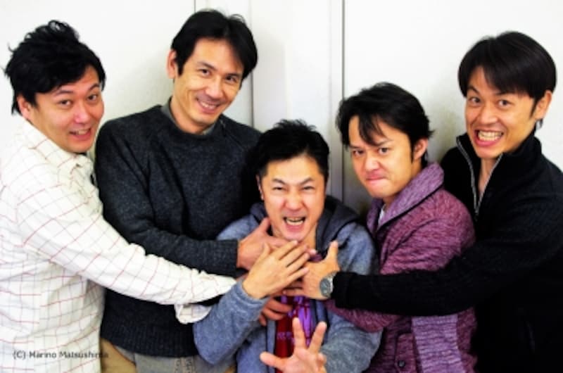「見上げたボーイズ」集合!(C)Marino Matsushima