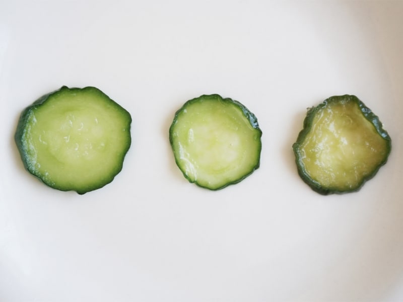 キュウリの冷凍保存