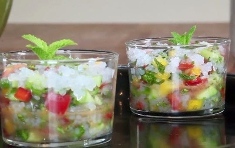 カラフルな見た目が可愛いコンニャクグルメ