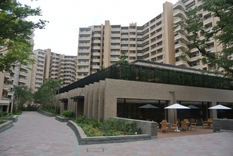 竣工した桜上水ガーデンズ