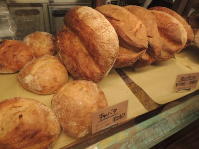 カンパーニュ、チャバタなど