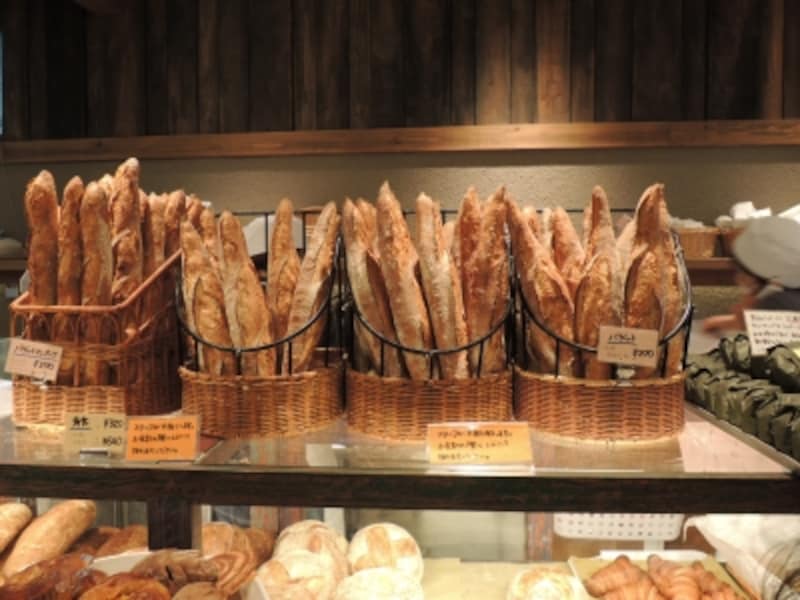 バゲットはかたち違いで2種類