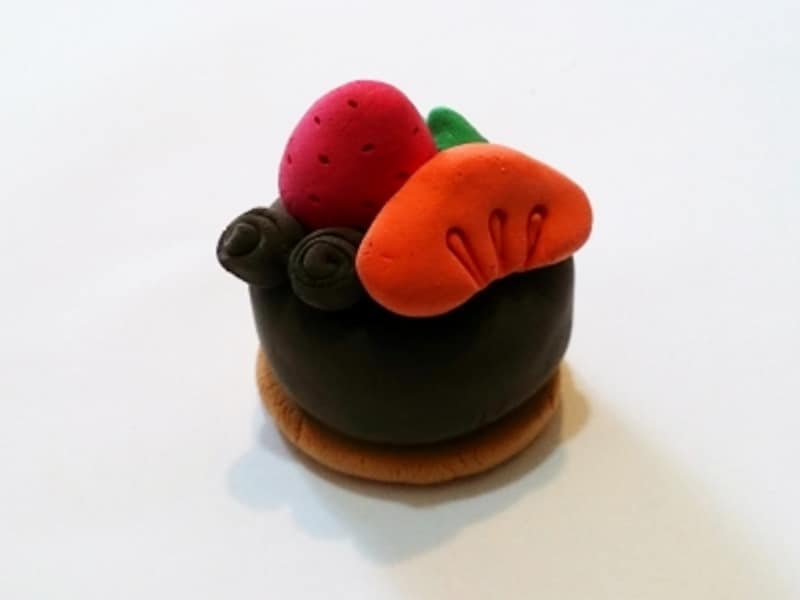 チョコレートケーキが完成